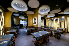 ristorante tavoli all’aperto stazione Roma Termini